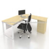 5 ft x 4 ft Office L Shaped Table with Drawer Kuala Lumpur Subang Jaya Setia Alam