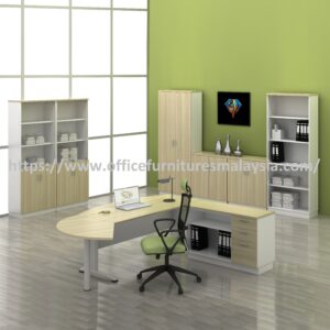 6 ft Stylish Office Executive Desk And Cabinet Set Subang Jaya Kelana Jaya Putrajaya