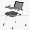 Foldable School Study Desk Chair Wheel Writing Pad kajang subang sunway