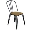 Stylish Steel Dining Chair With Wood Seat Cyberjaya Rawang Selayang