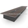 29 ft Modern Double Layer Curve Edge Conference Table kuala lumpur petaling jaya
