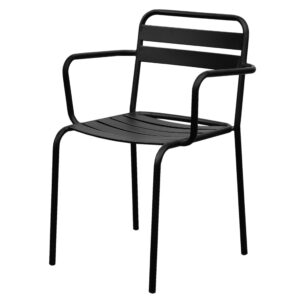 Simple Design Steel Chair With Armrest Bangi Banting Kajang