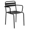 Simple Design Steel Chair With Armrest Bangi Banting Kapar