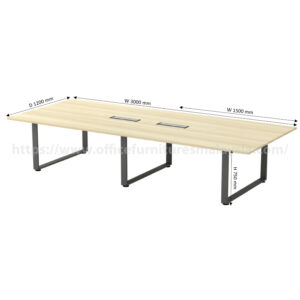 10 ft Good Rectangular Shape Conference Table Bangi C Office Furnitures Malaysia 2024